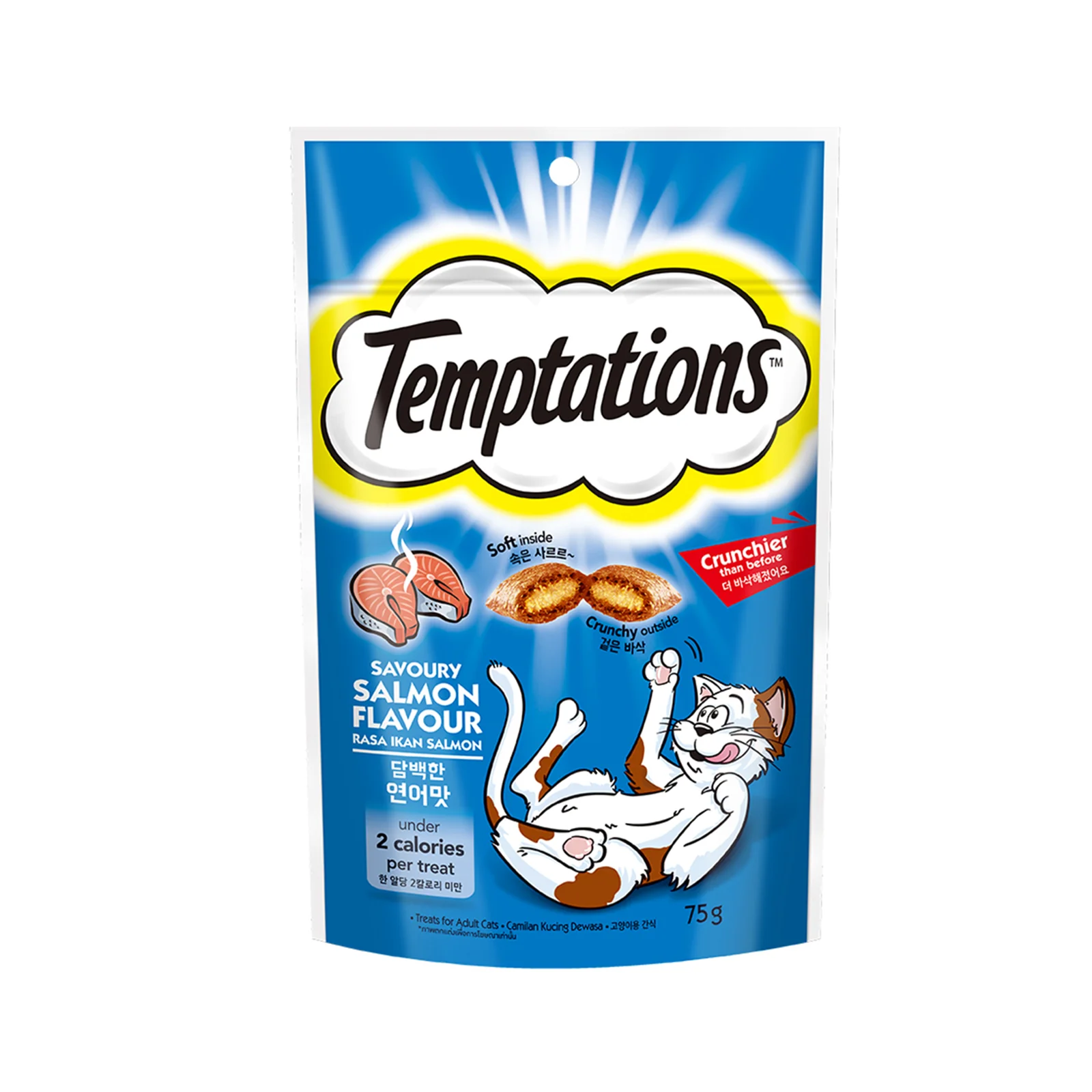 Temptations Savoury Salmon Flavour 75g - Image 2