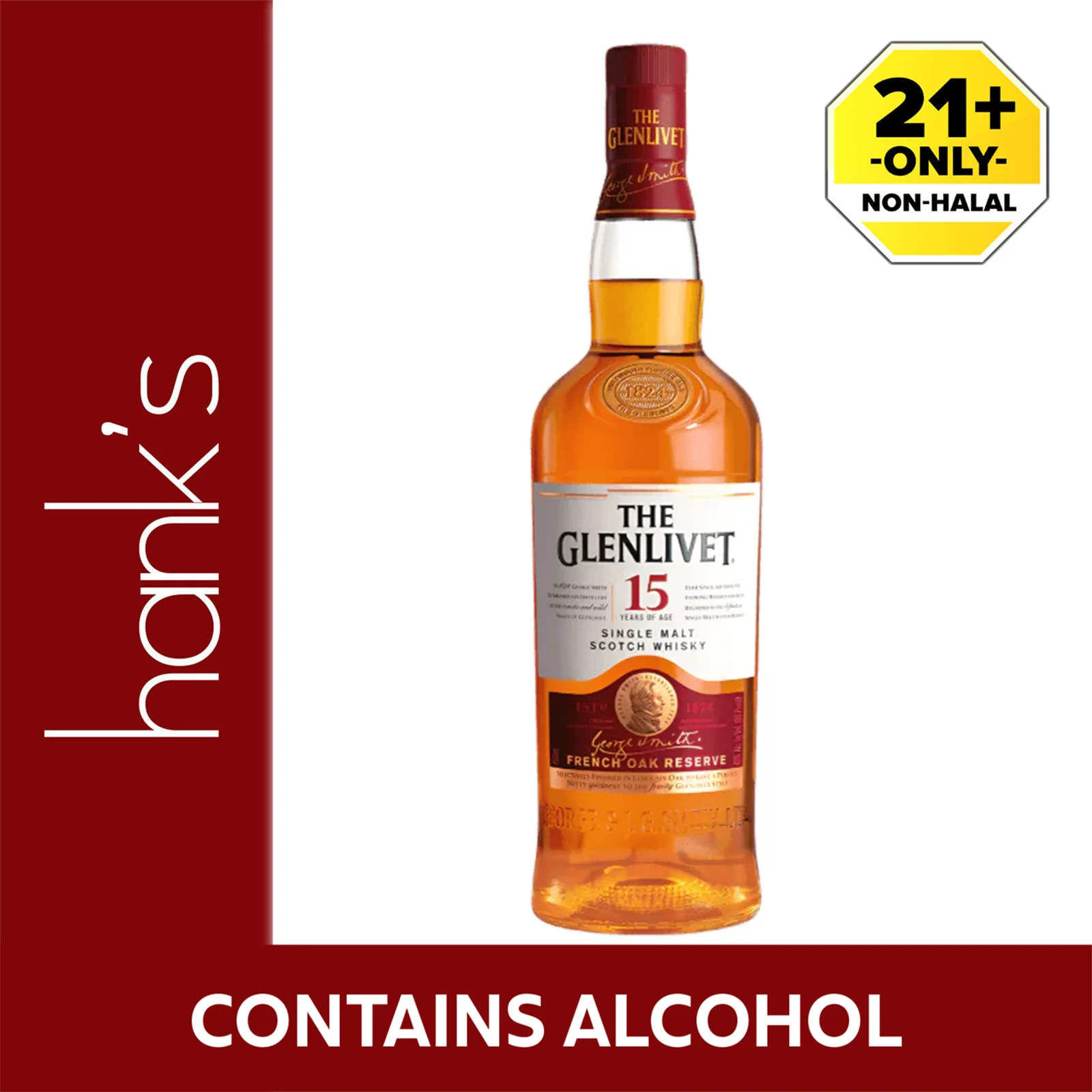 The Glenlivet 15 Years Single Malt Scotch Whisky 700ml - Image 2