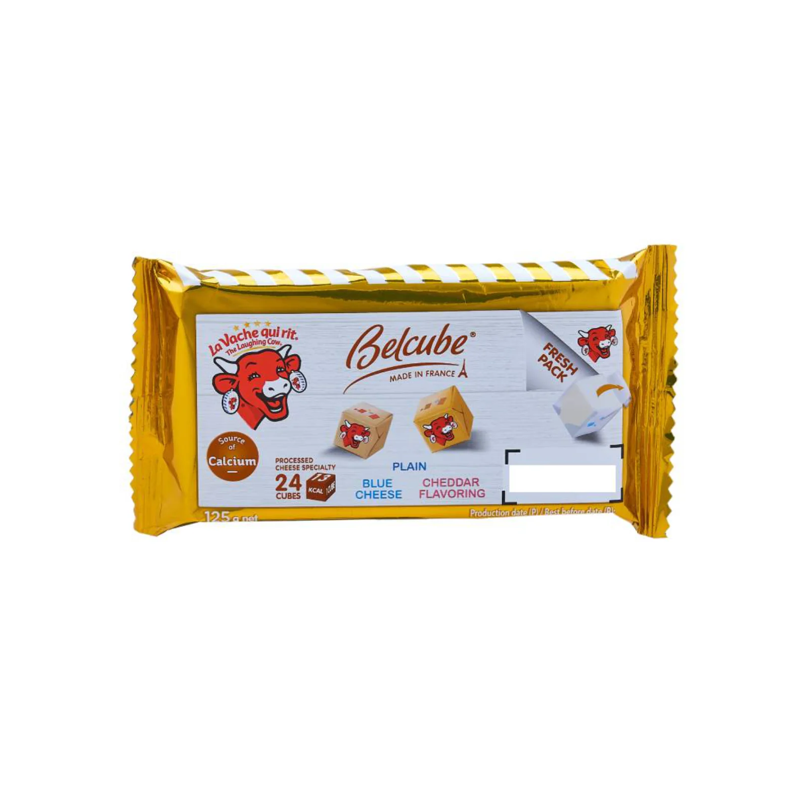 The Laughing Cow Belcube Cheese Spread 125g - Image 2