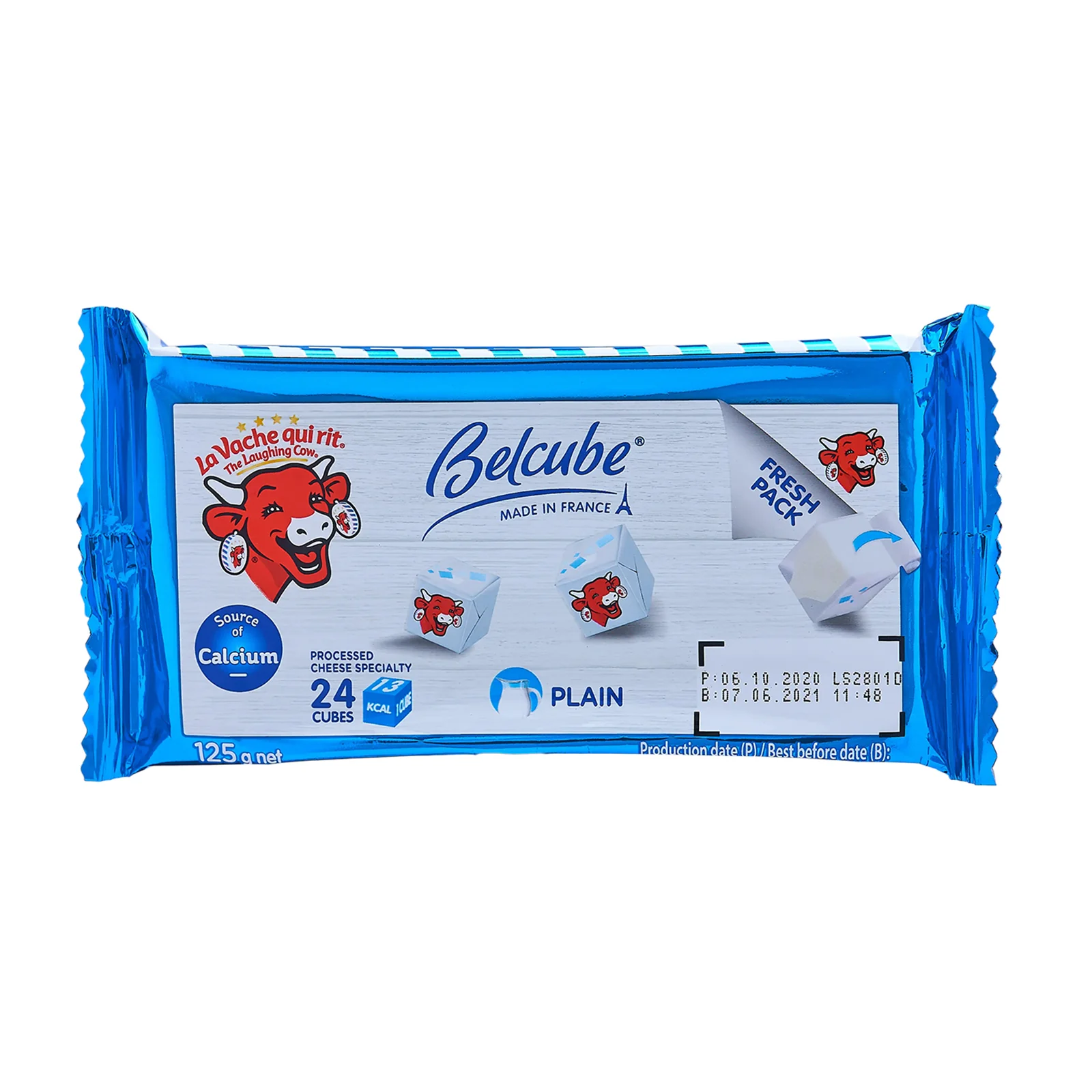 The Laughing Cow Belcube Cheese Spread 125g - Image 2