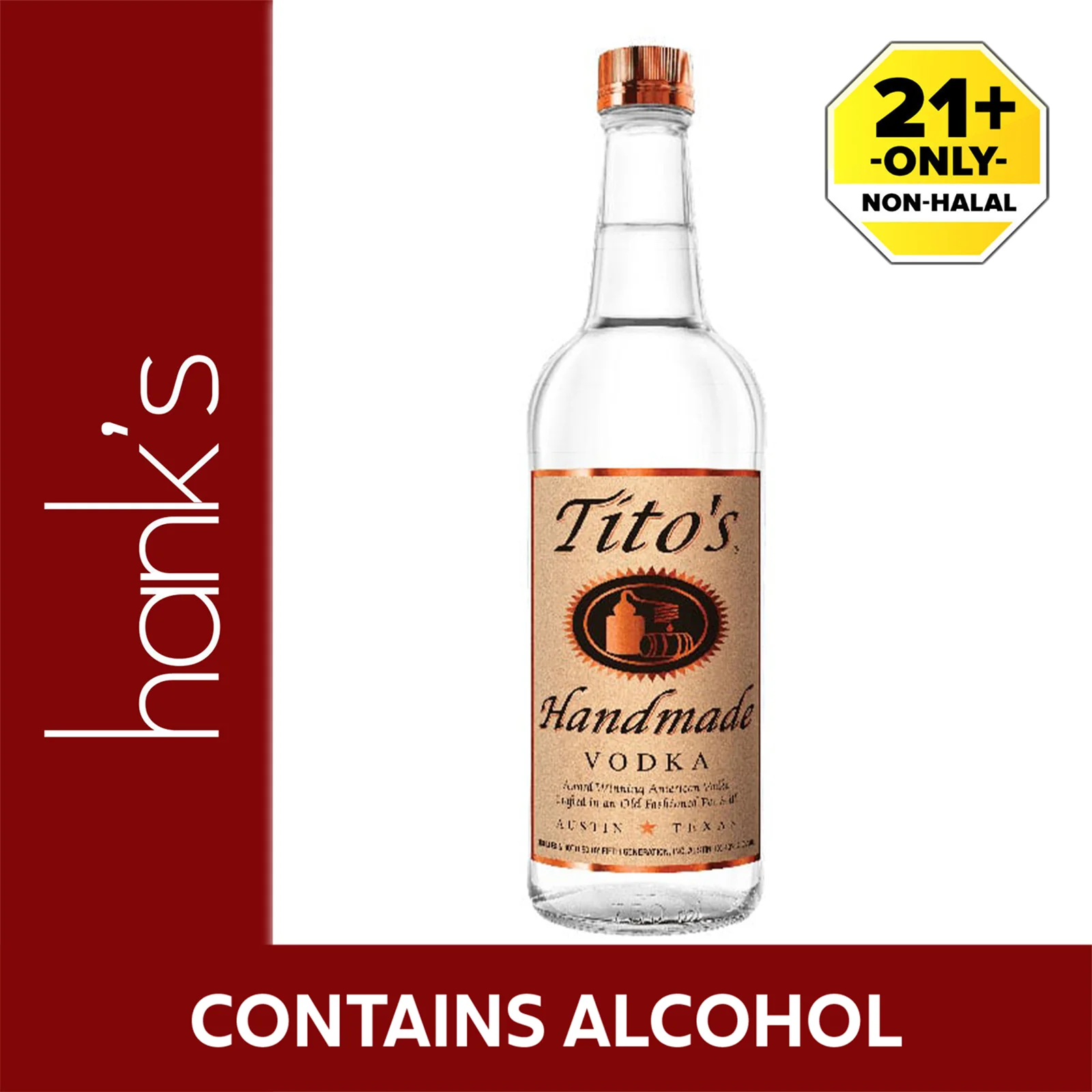 Titos Vodka 700ml - Image 2