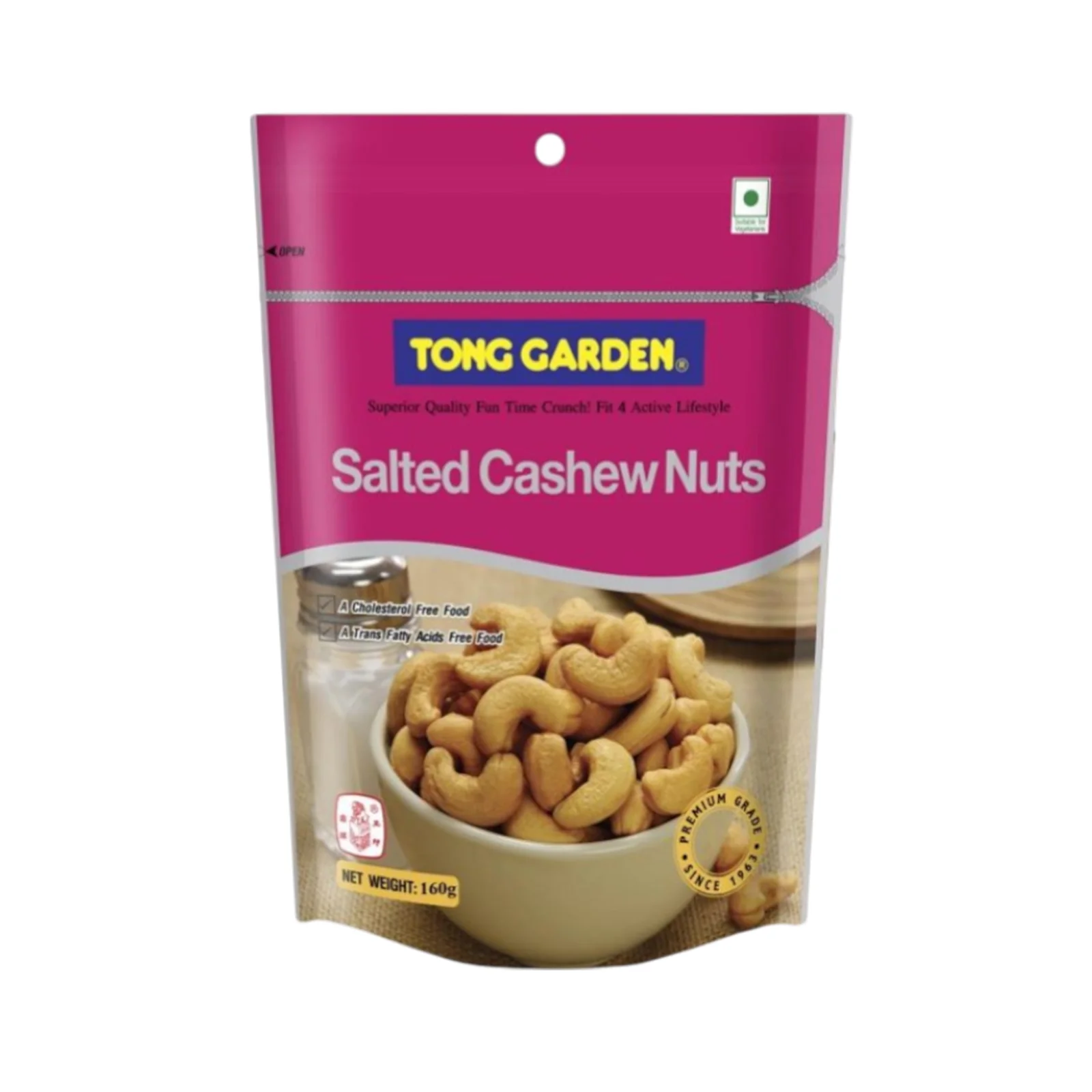 Tong Garden Saled Cashew Nuts 160g - Image 2