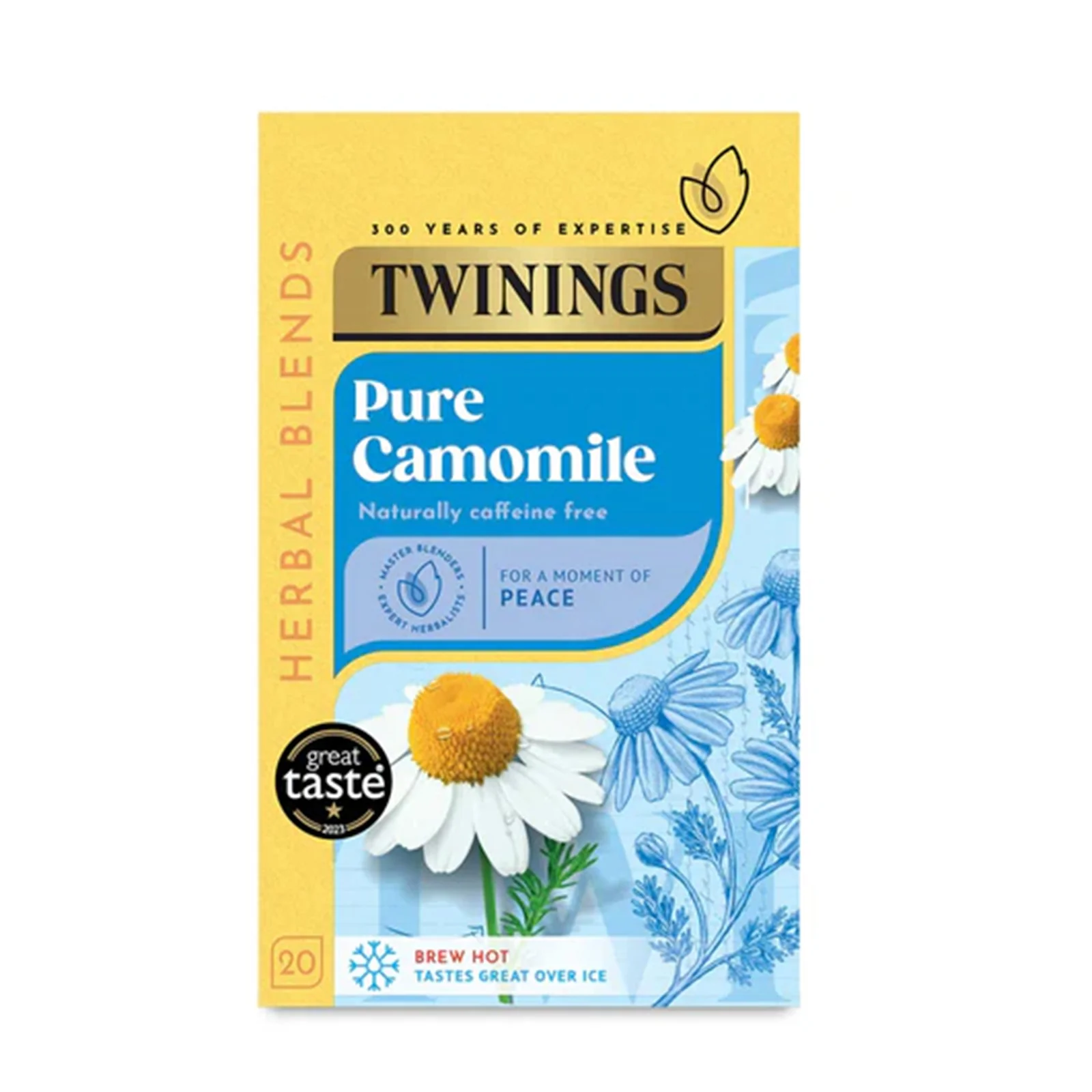 Twining Calming Pure Camomile Tea Bags 20pcs/pack - Image 2