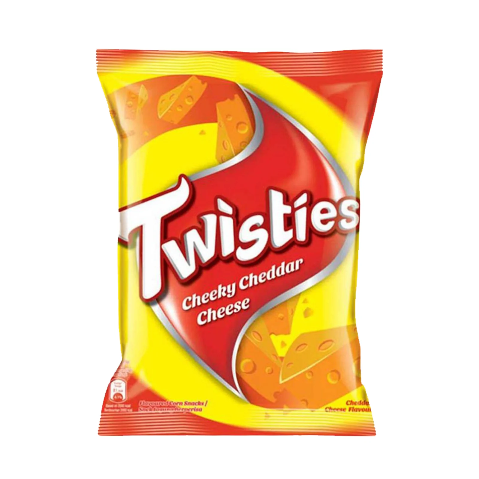 Twisties Cheeky Cheddar Cheese Corn Snack 60g - Image 2