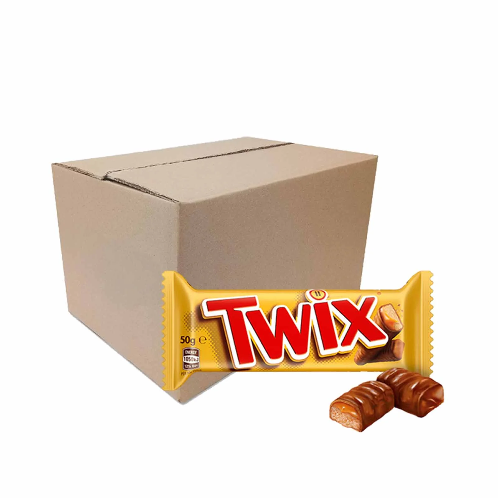 Twix Chocolate Bar 50g - Image 2