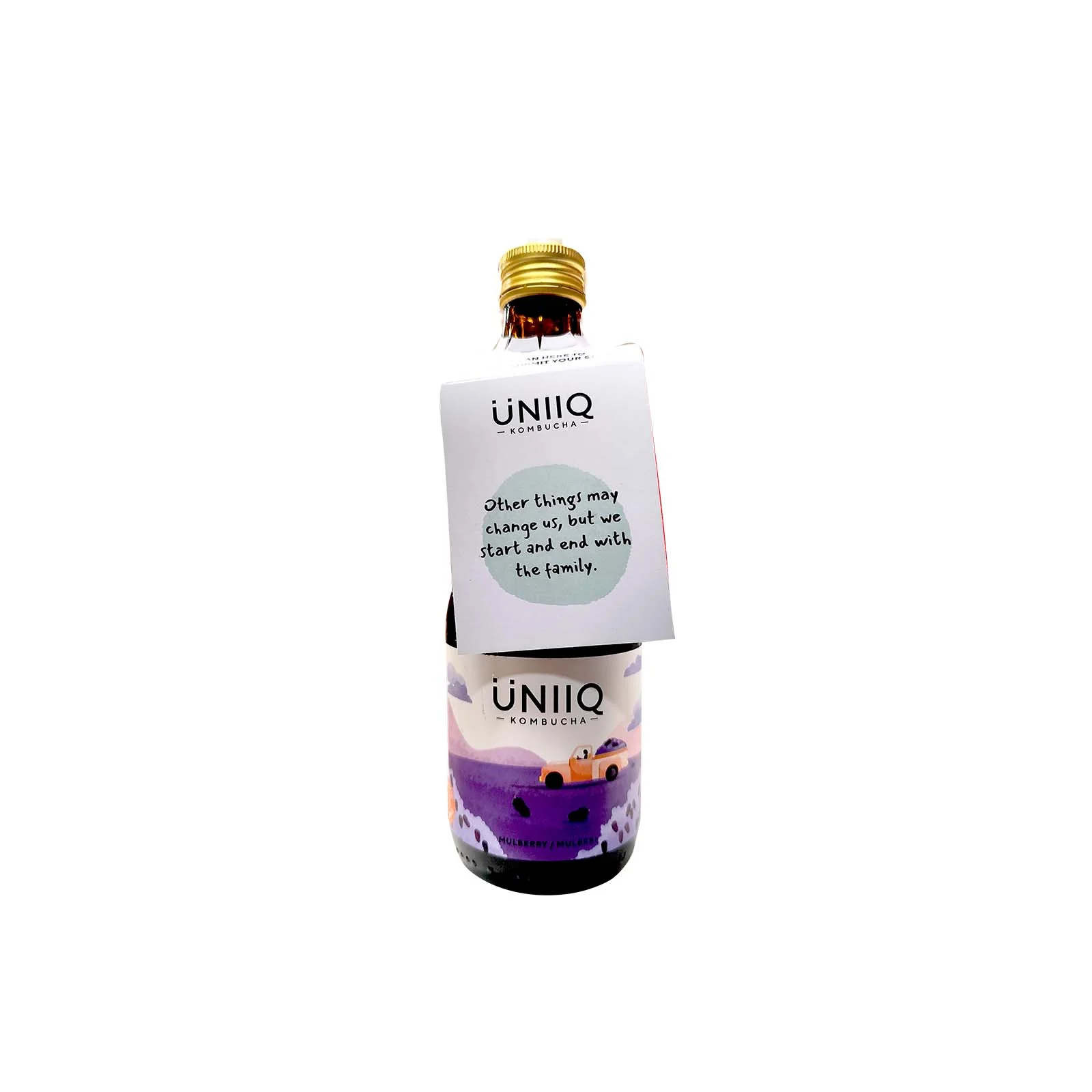 Uniiq Kombucha Mulberry 315ml - Image 2