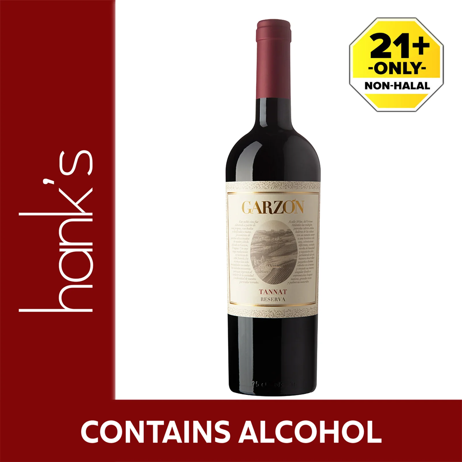 Uruguay Bodega Garzon Reserva Tannat 750ml