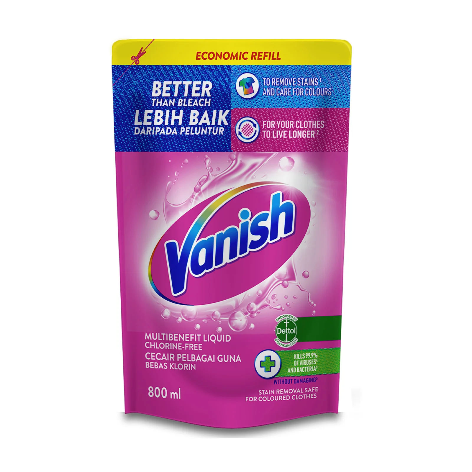 Vanish Pink Liquid Doy 800ml - Image 2