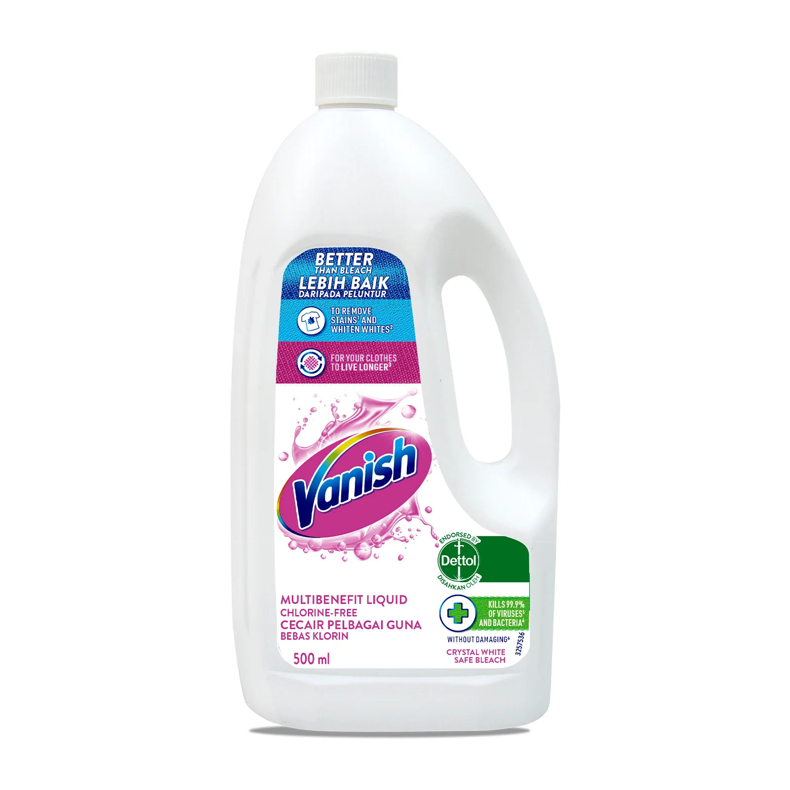 Vanish White Liquid Bottle 500ml - Image 2