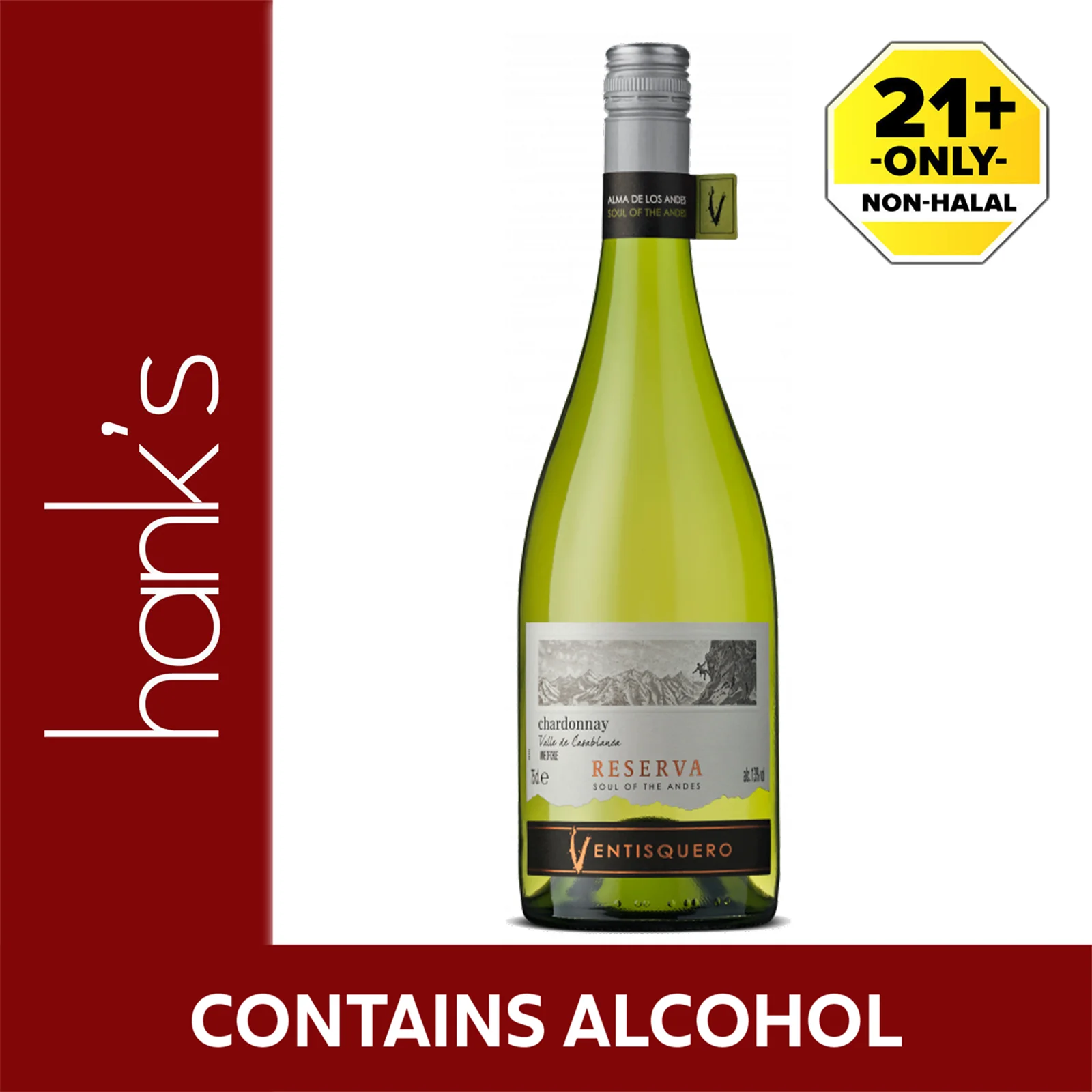 Ventisquero Reserva Chardonnay 750ml - Image 2