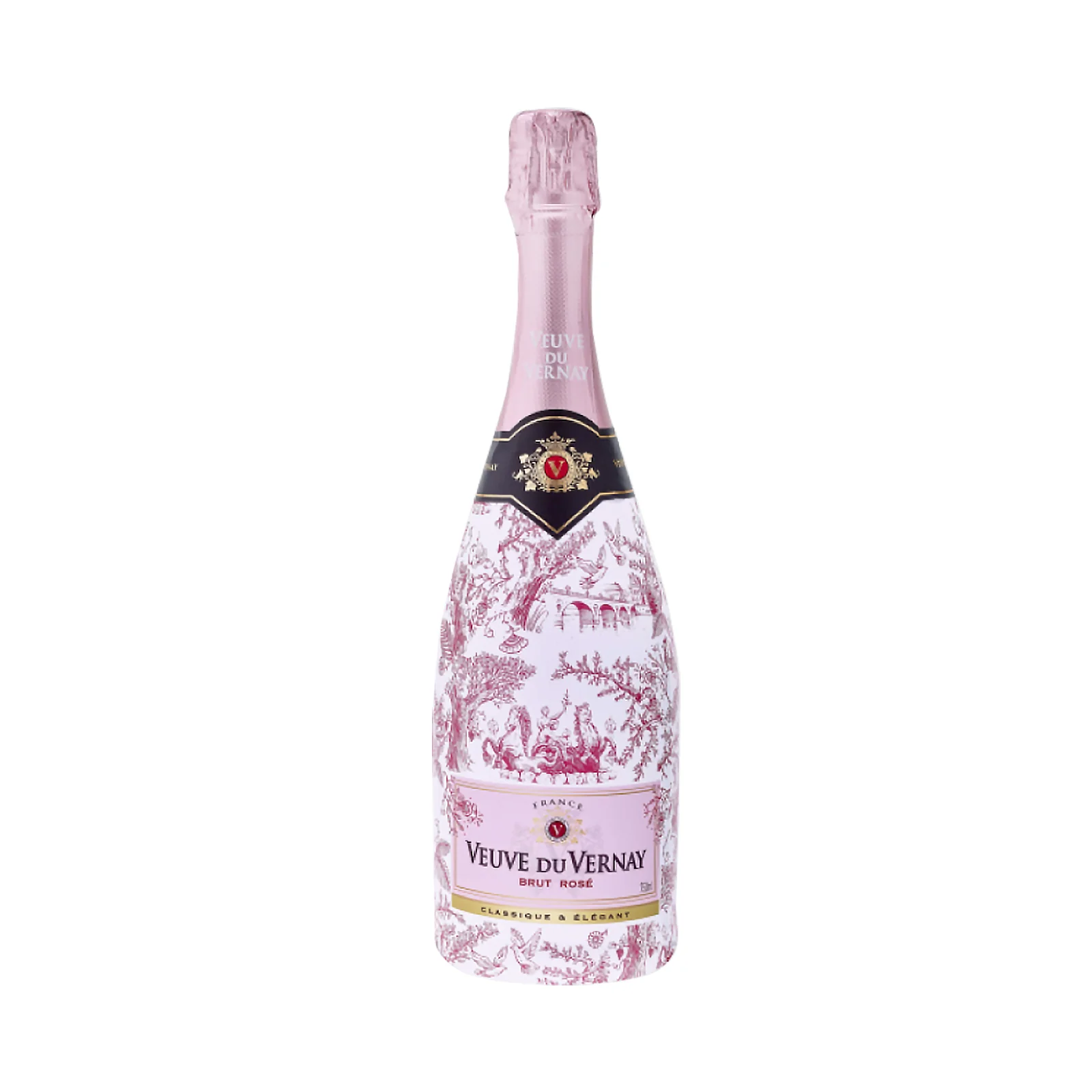 Veuve Du Vernay Rose Toile De Jouy 750ml - Image 2
