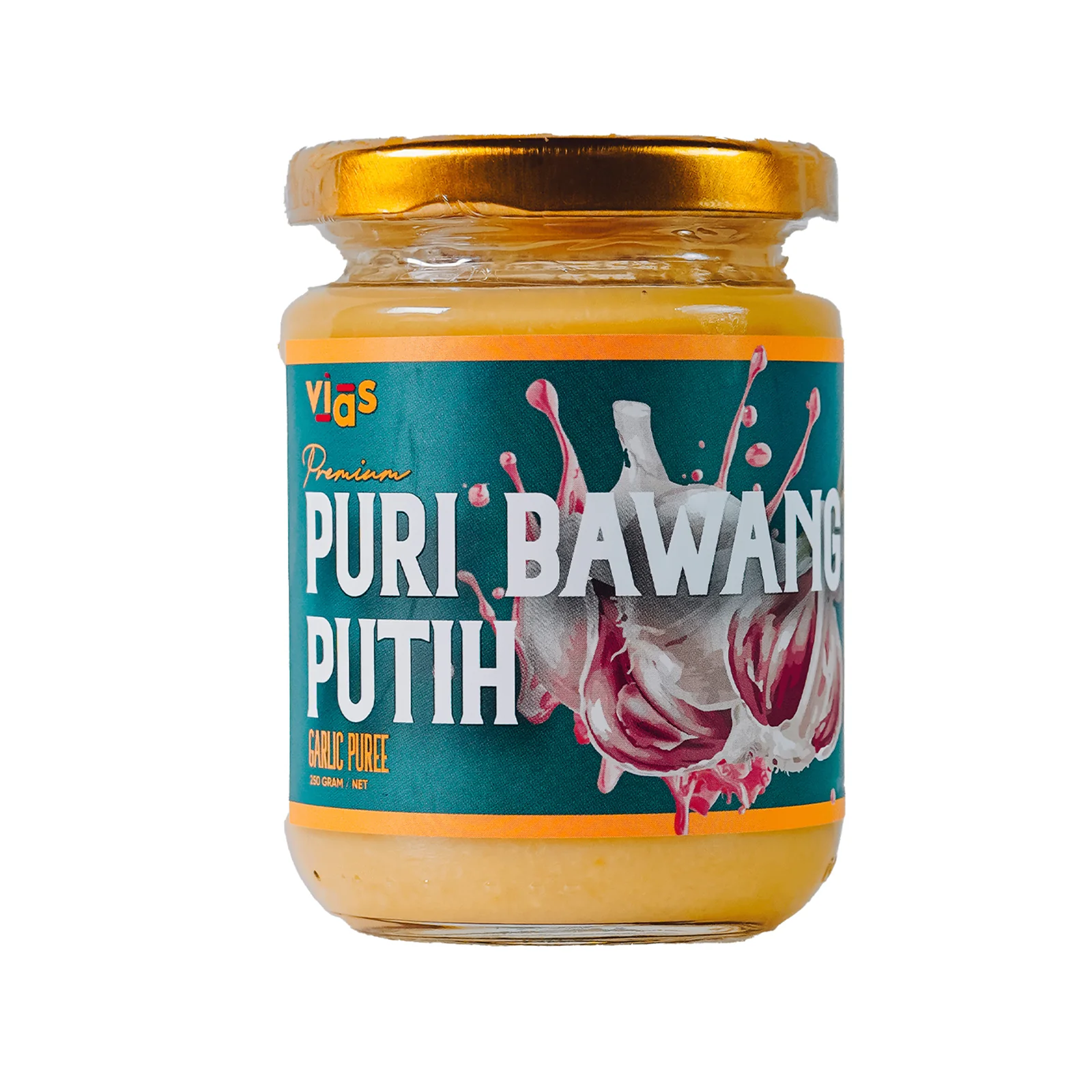 Vias Garlic Puree 250g - Image 2