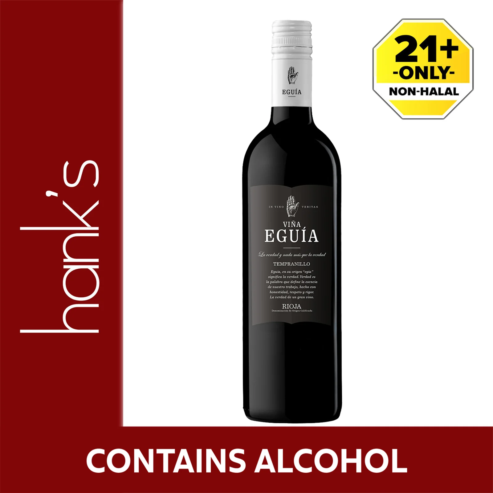 Vina Eguia Tempranillo Wine 750ml - Image 2