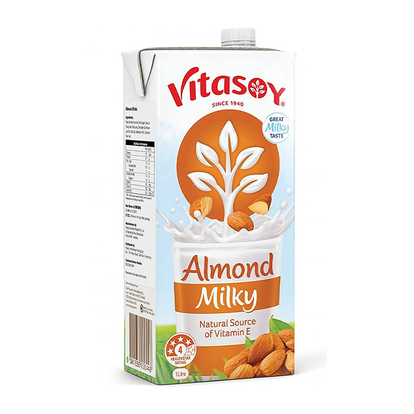 Vitasoy Almond Milky Drink 1L - Image 2