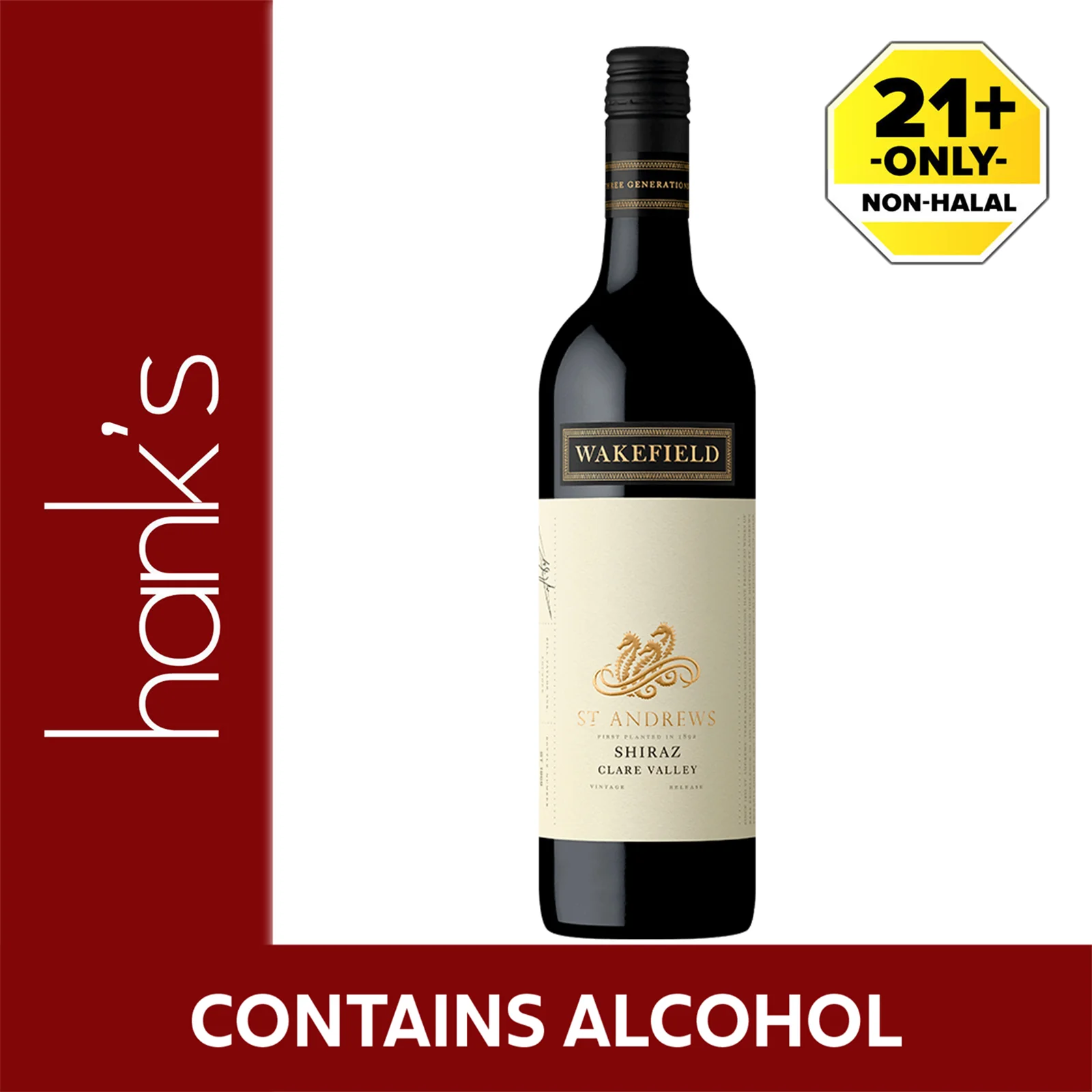 WAKEFIELD TAYLO ST ANDREW SHIRAZ 750ML*1 - Image 2