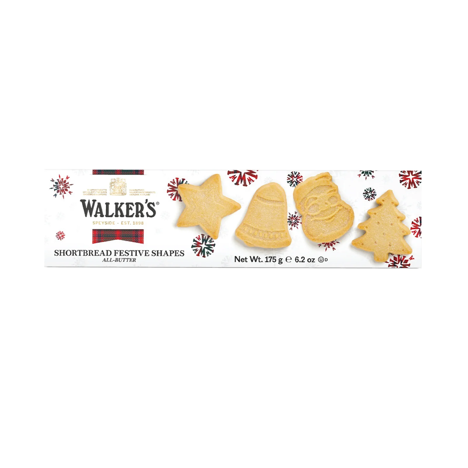 Walker's Shortbread Festive Shapes 175g - Image 2