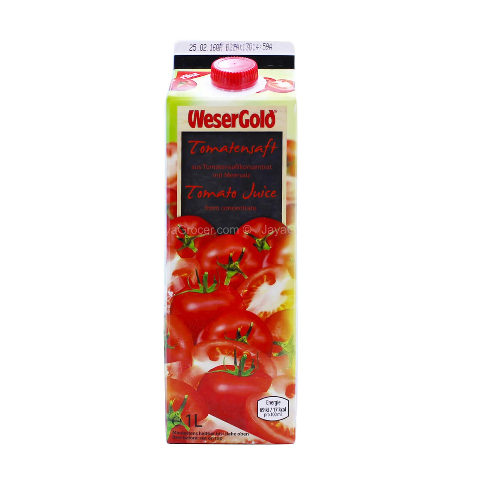 Weser Gold Tomato Juice  1L - Image 2