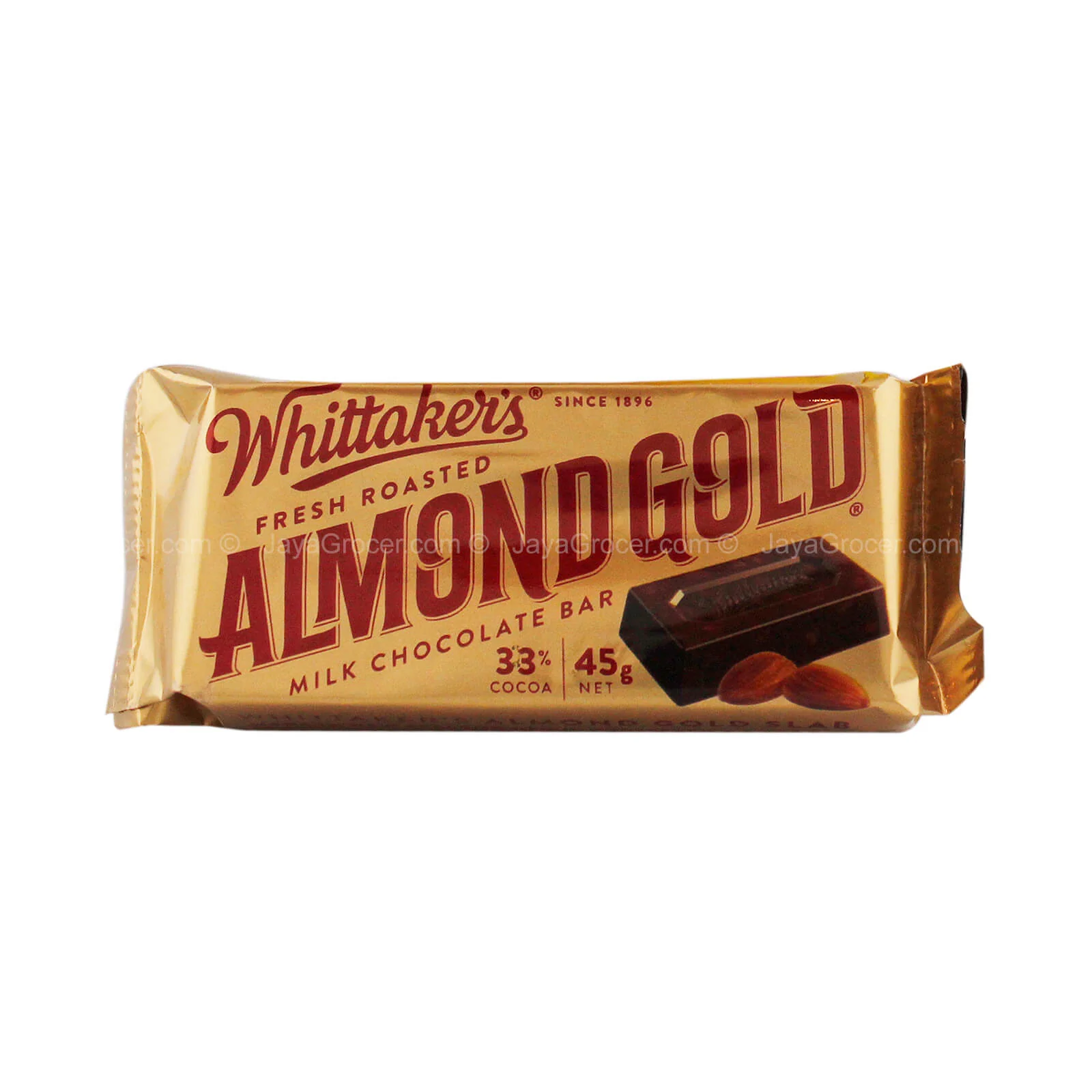 Whittakers Almond Gold Slab 45g - Image 3