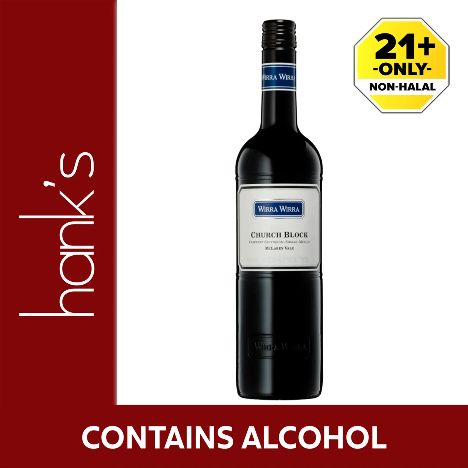 Wirra Wirra Church Block Red Wine 750ml - Image 2