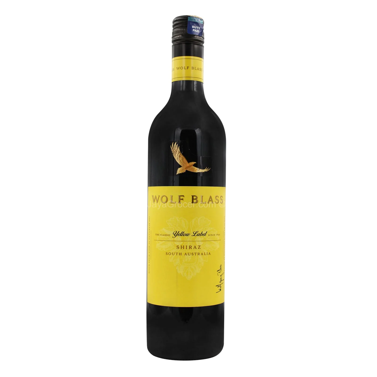 Wolf Blass Yellow Label Shiraz 750ml - Image 2