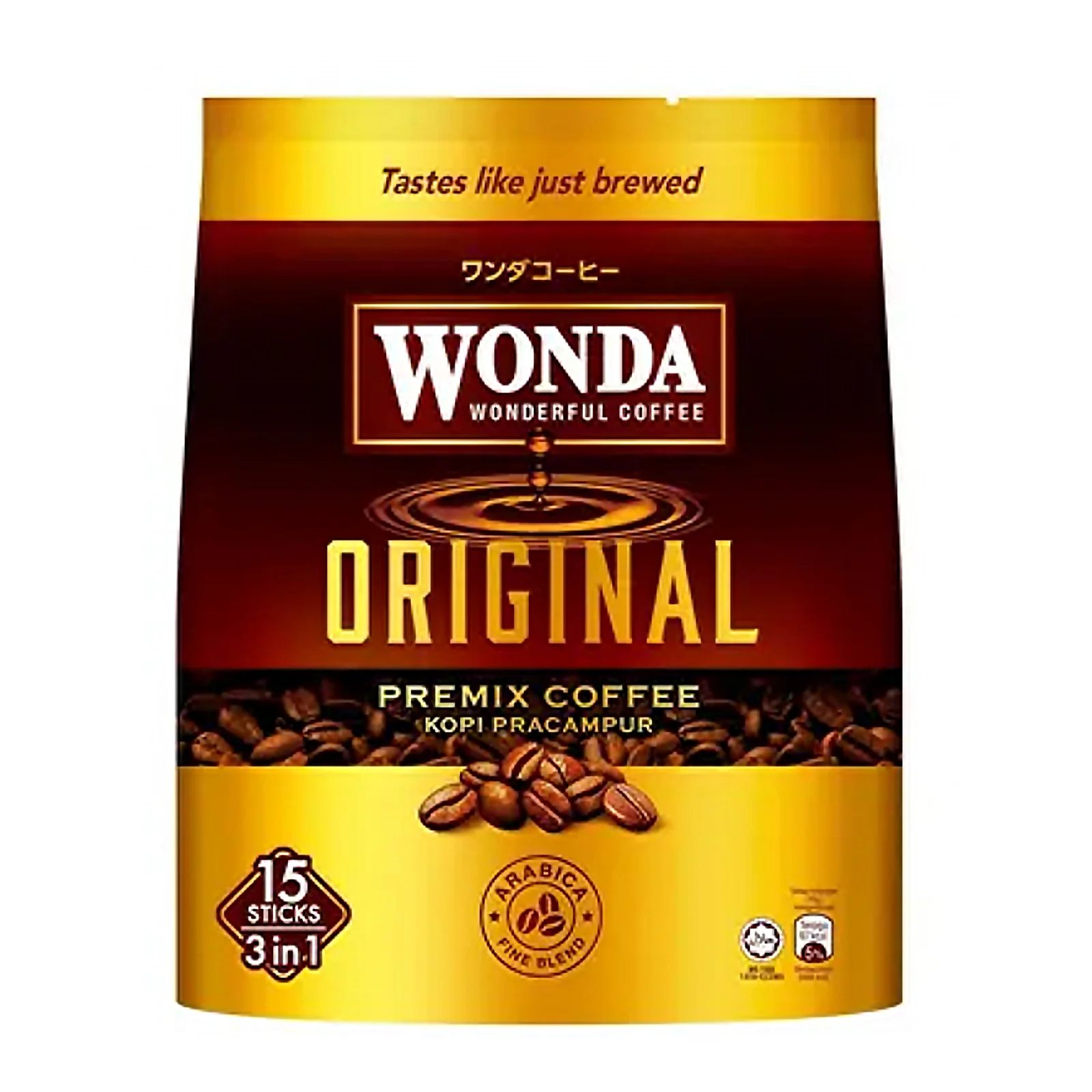 Wonda 3 In 1 Original 18g x 15