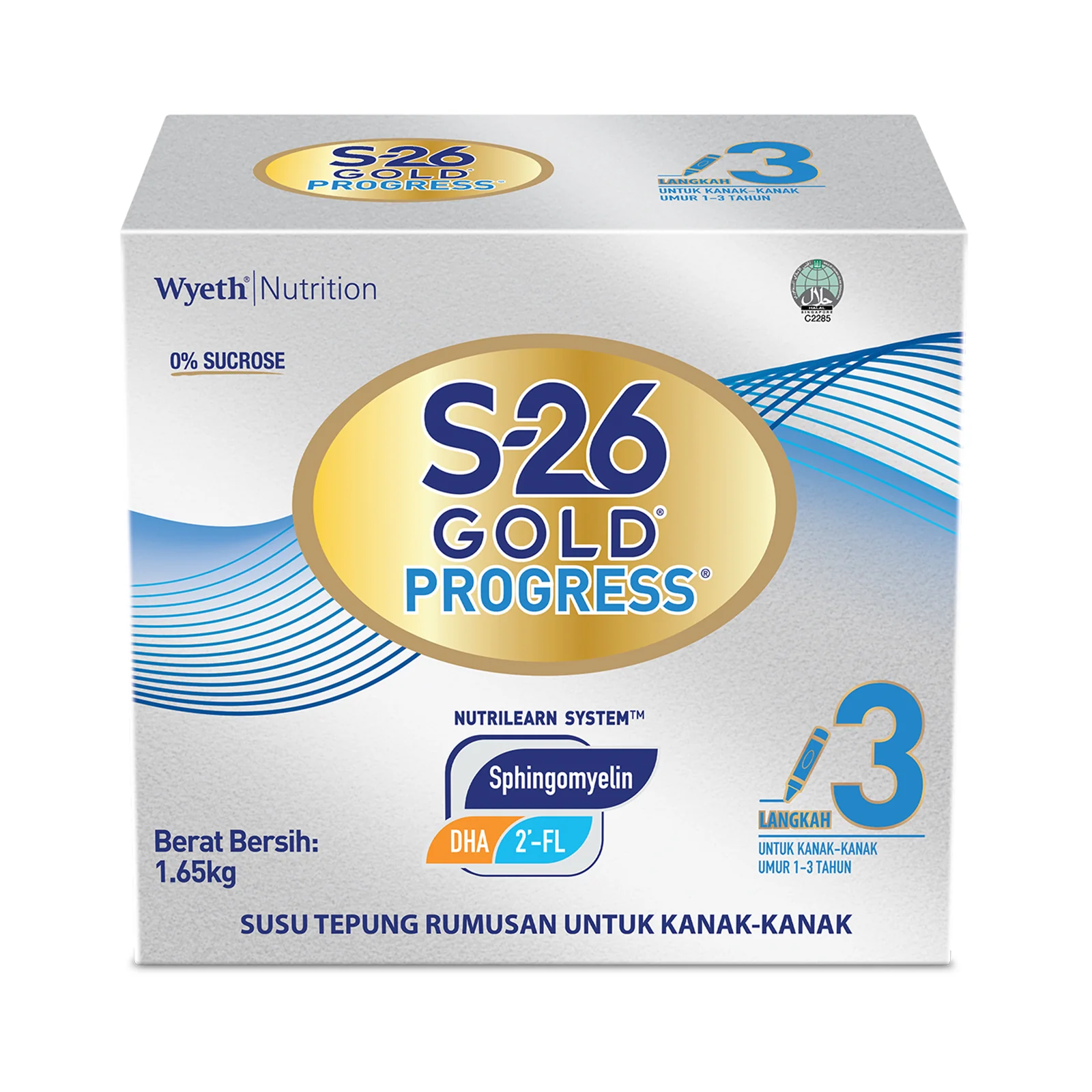Wyeth S-26 Gold Progress Step 3 Growing Up Milk Powder 1.65kg - Image 2