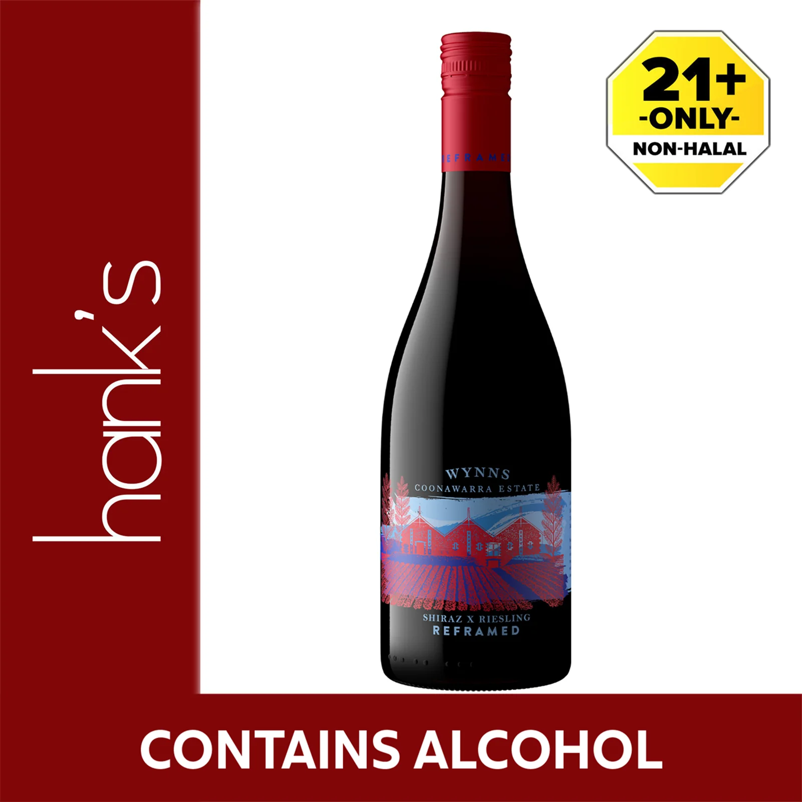 Wynns Reframed Shiraz Riesling 750ml