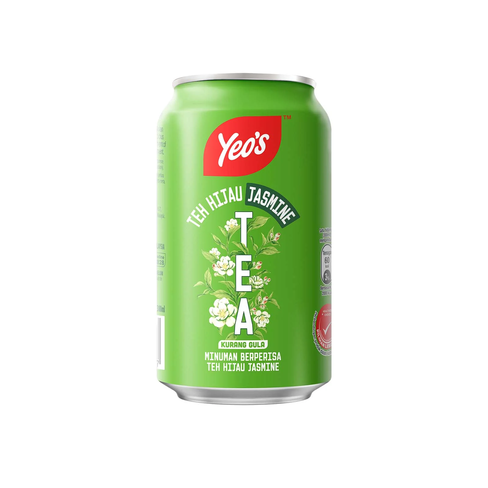 Yeos Jasmine Green Tea (Can) 300ml - Image 2