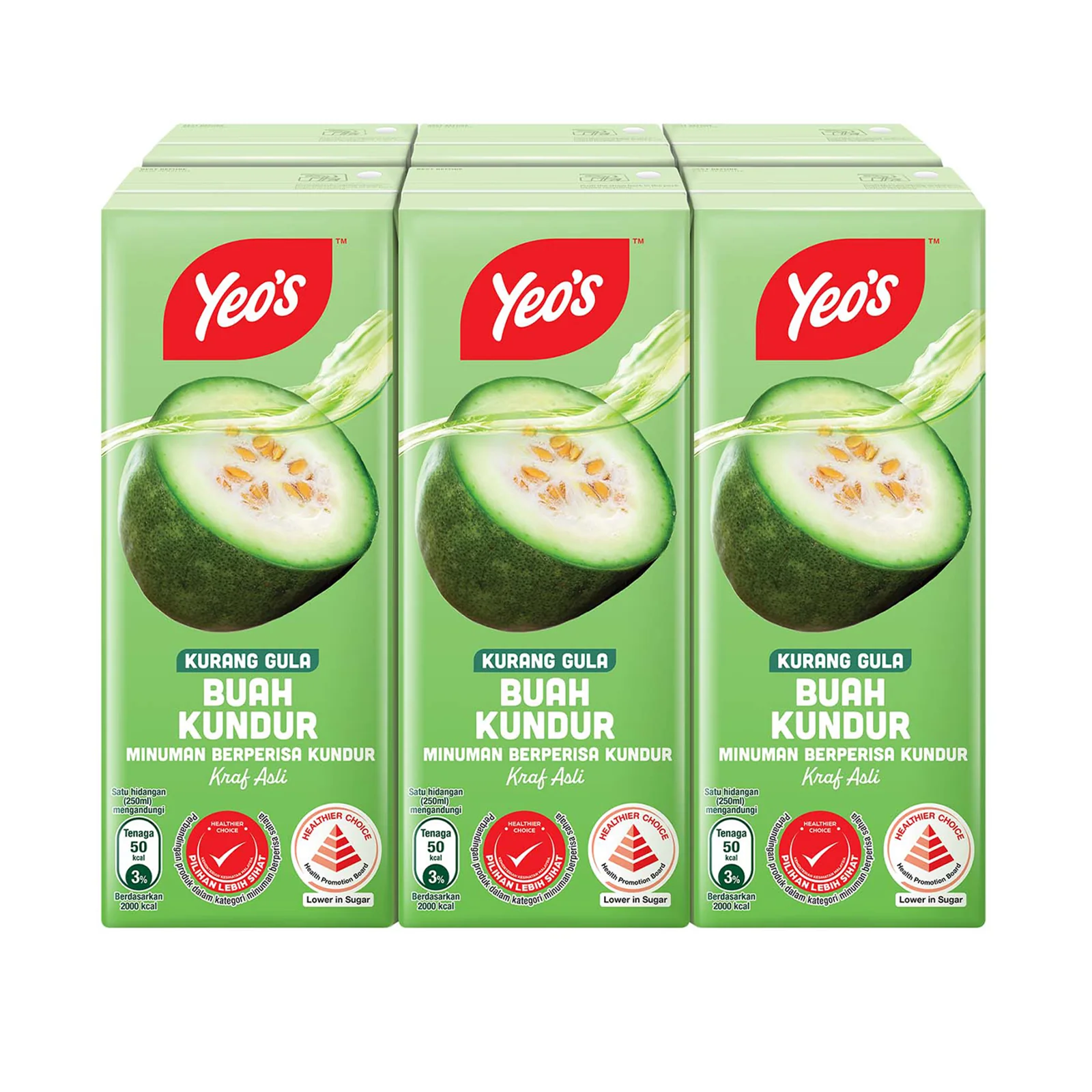 Yeos Winter Melon Tea 250ml x 6 - Image 2
