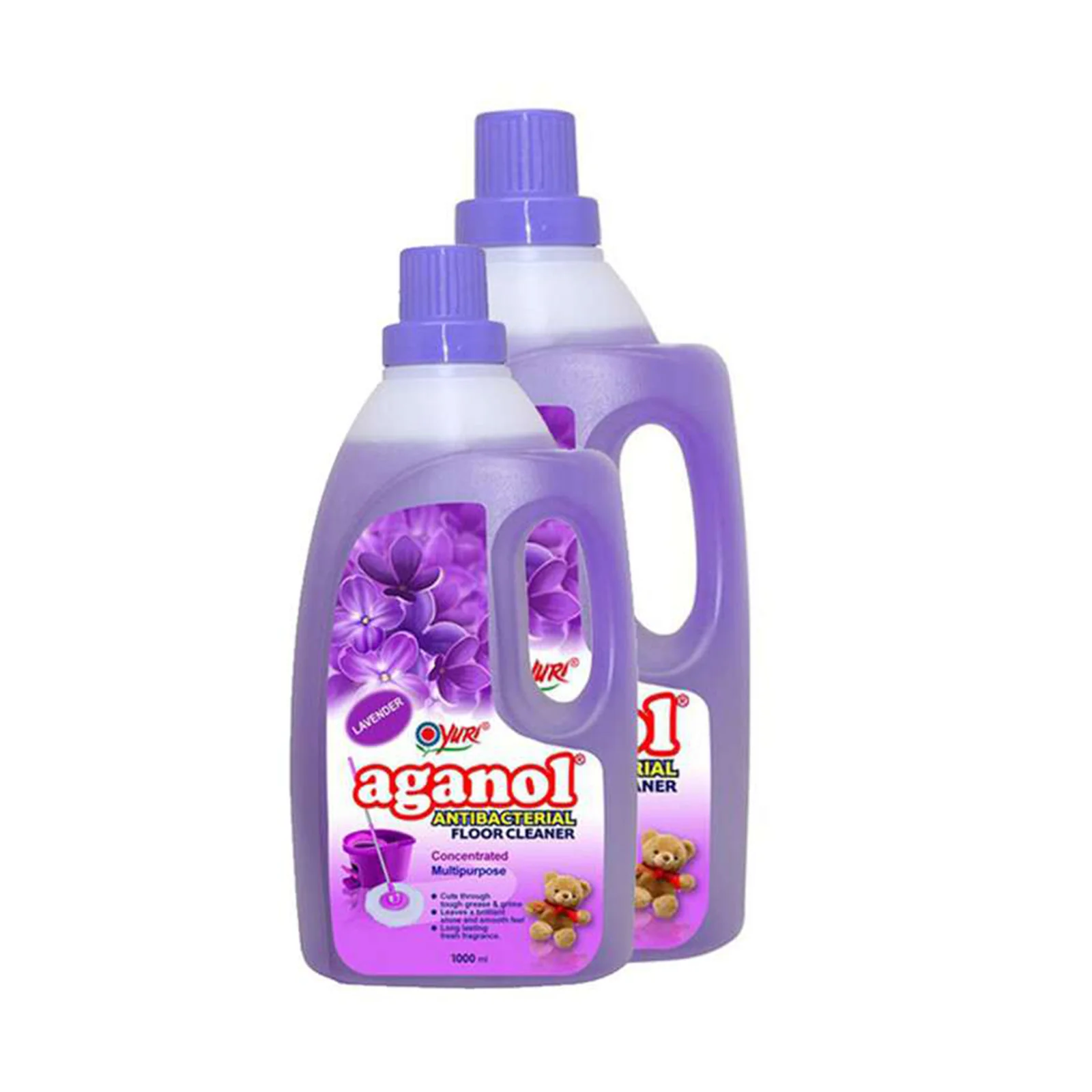 Yuri Aganol Floor Cleaner Lavender Scent 2L+1L - Image 2