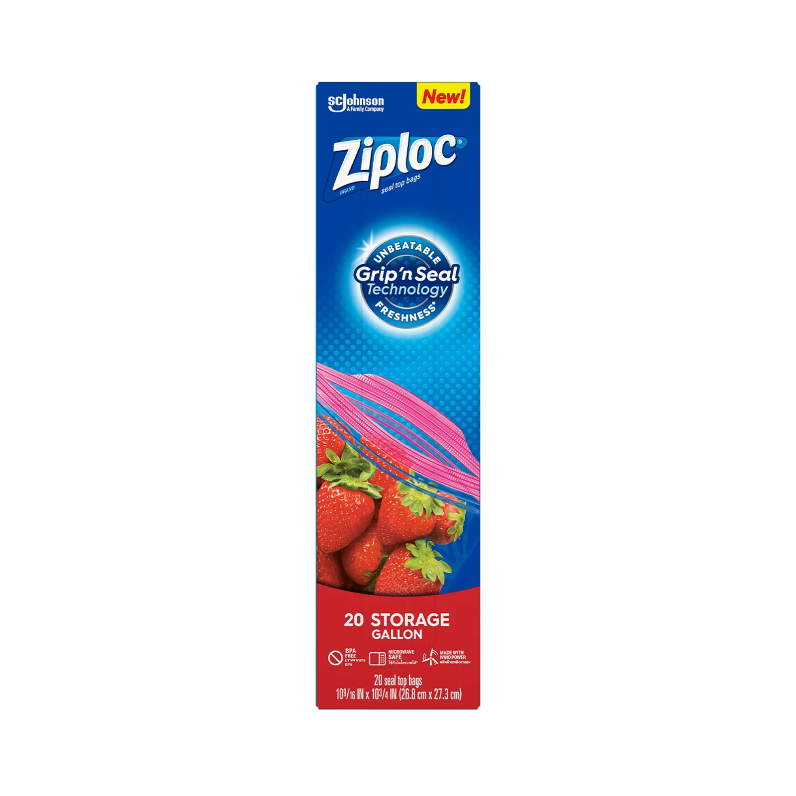 Ziploc Storage Gallon Bags 20pcs/pack - Image 2