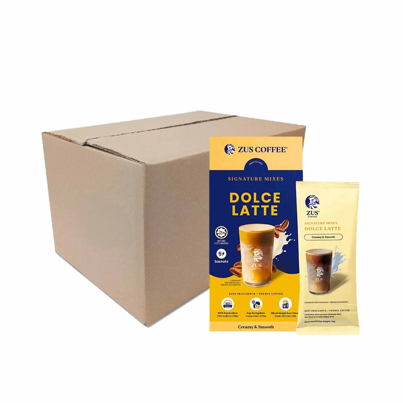 Zus Sign Dolce Latte Mixes Coffee 23g x 5 - Image 2