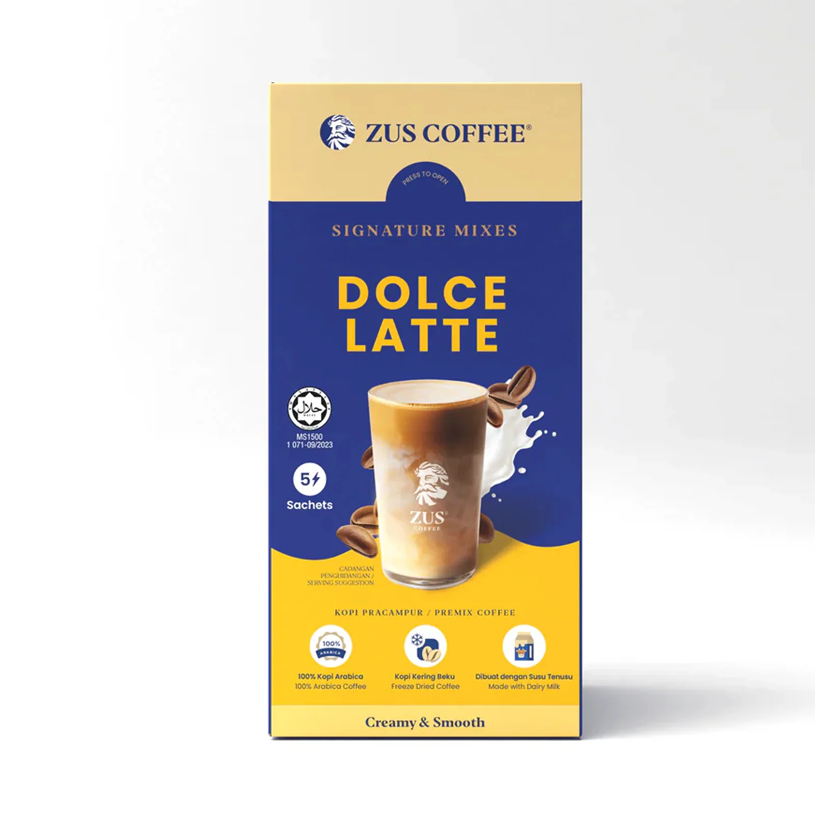 Zus Sign Dolce Latte Mixes Coffee 23g x 5 - Image 3